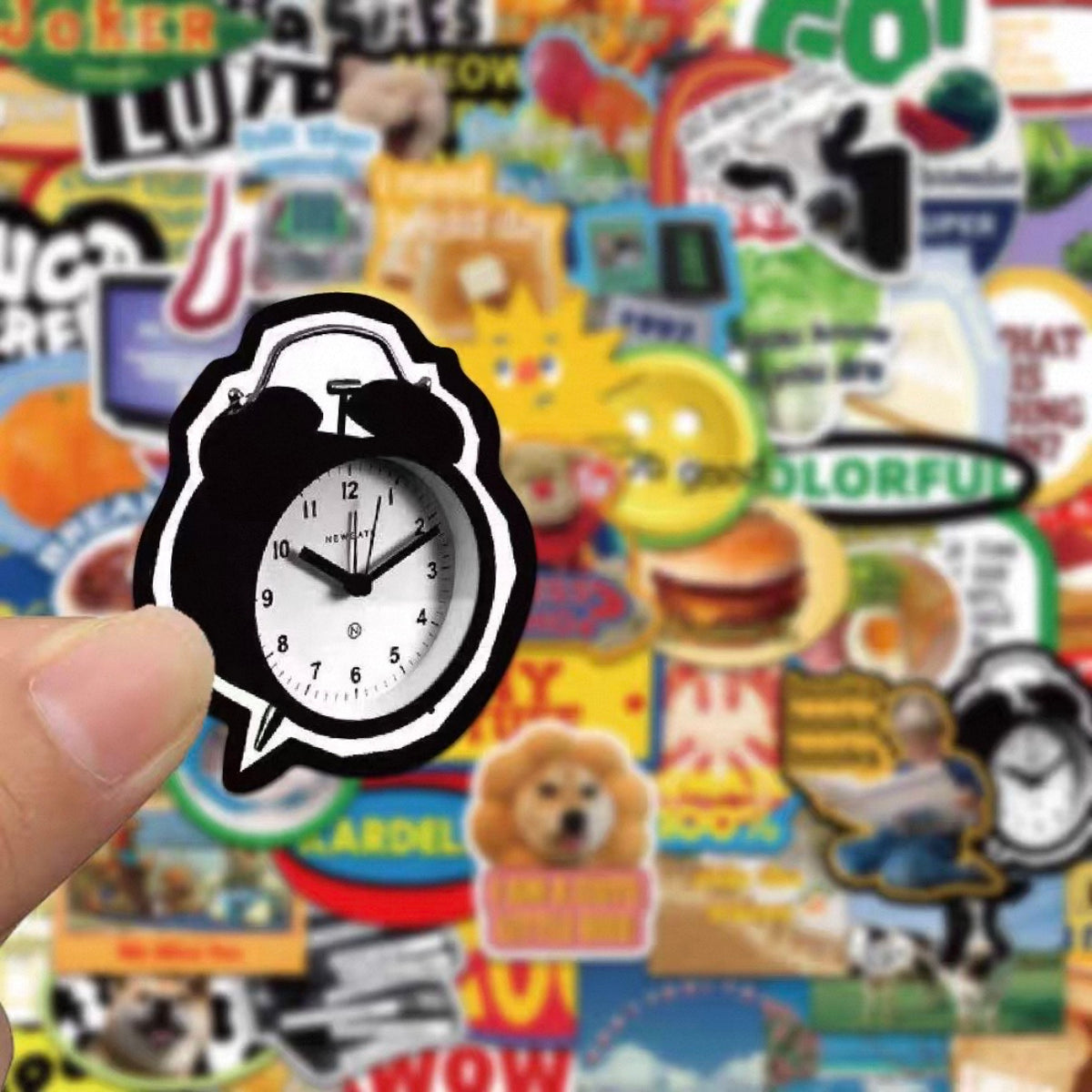 Sweet Vintage-Style Stickers Exclusive for Hot Girls Trending PVC Waterproof Stickers for Influencers
