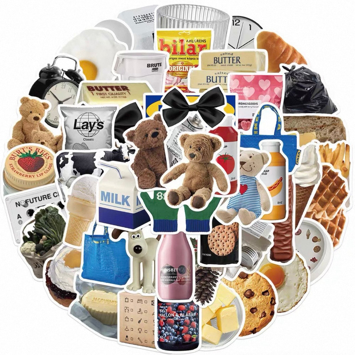 Y2K IKEA Vibes Sticker Pack