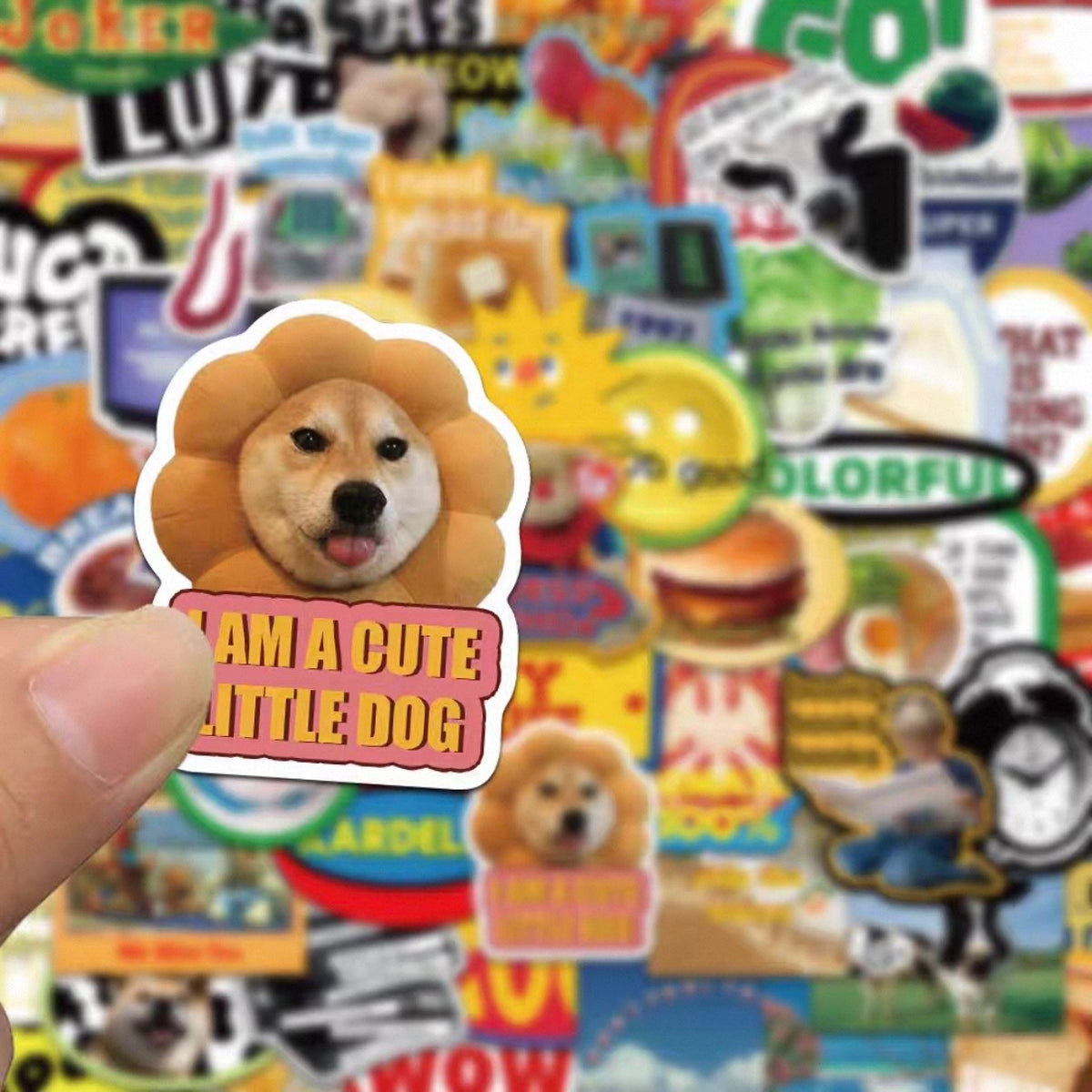 Sweet Vintage-Style Stickers Exclusive for Hot Girls Trending PVC Waterproof Stickers for Influencers